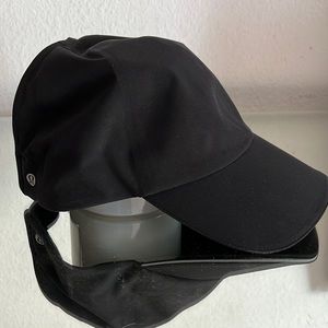 Lululemon - Black High Pony - Baller Hat - Size OS